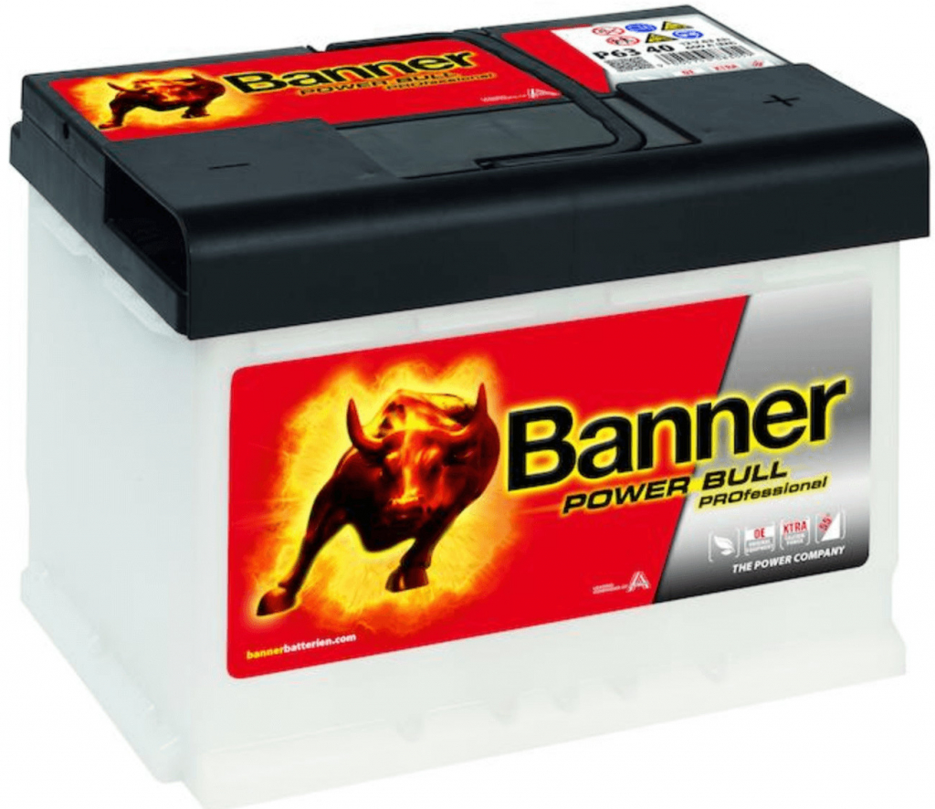 Banner Power Bull PROfessional 12V 63Ah 600A P63 40