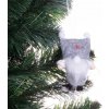 Vánoční dekorace SPRINGOS Skřítek GNOM s šedou čepicí 8 cm CA0628-XG