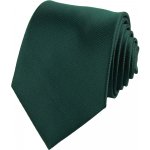 Pánská kravata s jemným vzorem smaragdově zelená – Zboží Mobilmania