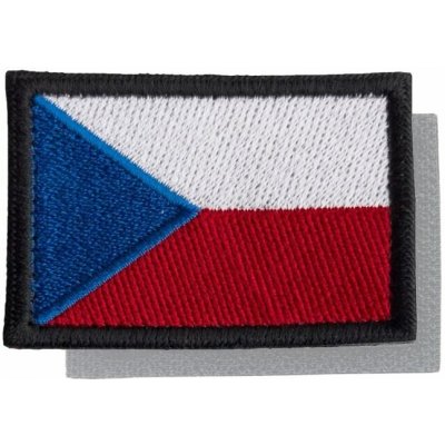 Nášivka: Vlajka Česká republika [80x50] [ssz] – Hledejceny.cz