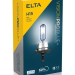 Elta VisionProBlue H15 PGJ23t-1 12V 15/55W 2 ks EB2715TR – Hledejceny.cz