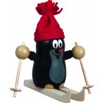 Detoa mačkací figurka Krtek na lyžích – Zboží Mobilmania