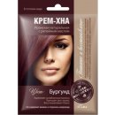 Fitocosmetic krémová henna s lopuchovým olejem "Burgund" 50 ml