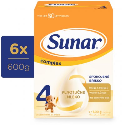 Sunar 4 complex 6 x 600 g – Hledejceny.cz