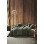 Pip Studio perkálové povlečení Kawai Flower tmavě zelené 200x200 2x 70x90 – Hledejceny.cz