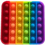 Push game Antistresová hra čtverec duhový – Zboží Mobilmania