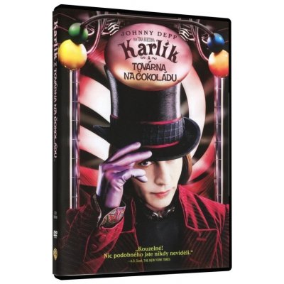 Karlík a továrna na čokoládu - DVD