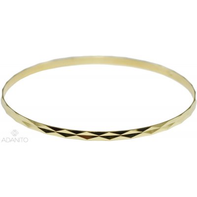 ADANITO BRNK1300G Pevný zlatý náramek 70 mm cm 2.73 g – Zboží Mobilmania