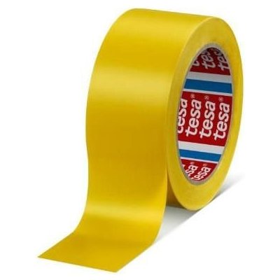 Tesa výstražná PVC 33 m x 50 mm samolepící 60760 žlutá – Zboží Dáma