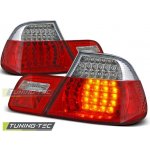 Tuning-Tec Zadní čirá LED světla BMW 3 E46 Coupe (1998 - 2003) - červené – Hledejceny.cz