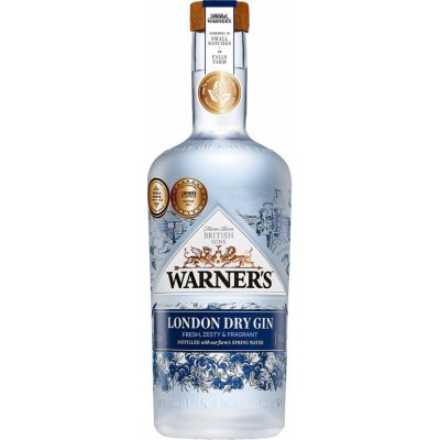 Warner Edwards Dry Gin 44% 0,7 l (holá láhev) – Zbozi.Blesk.cz