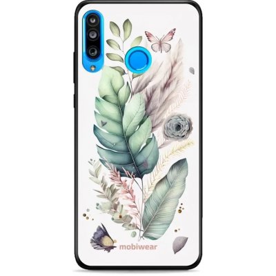 Pouzdro Mobiwear Glossy Huawei P30 Lite - G018G Jemné kvítí – Zboží Mobilmania