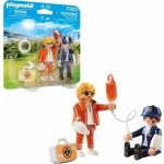 Playmobil 70823 Pohotovostní lékař a policistka – Zboží Živě