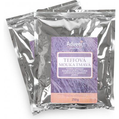 Adveni Teffová mouka tmavá 250 g – Zboží Dáma