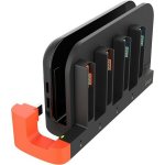 iPega SW2185 Nabíjecí Stanice pro JoyCon Ovladače Nintendo Switch 2 Black – Zboží Živě