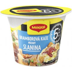 MAGGI 5 minutes Bramborová kaše se slaninou kelímek 53 g