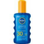 Nivea Sun Protect&Dry Touch Neviditelný sprej na opalování OF30 200 ml – Zboží Dáma
