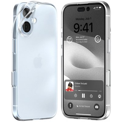 Mercury Ochranný kryt na iPhone 16 - Mercury, Jelly Transparent – Zboží Mobilmania
