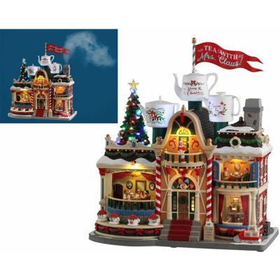 Lemax Vánoční dekorace Tea With Mrs. Claus 35,3 x 32 x 18,4 cm – Hledejceny.cz