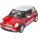 Bburago Mini Cooper 2001 červená 1:18