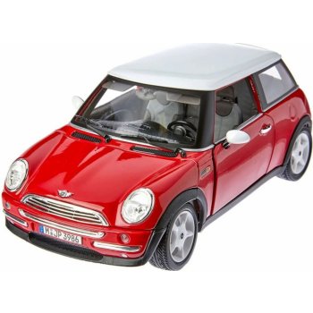 Bburago Mini Cooper 2001 červená 1:18