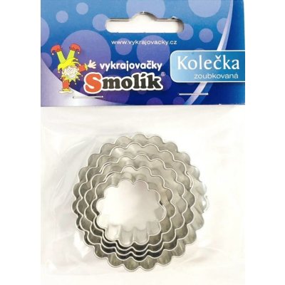 Dortisimo Sada vykrajovátek Kolečka vroubkovaná (5 ks) – Hledejceny.cz