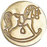 Pečetní hlava Manuscript 17mm Kůň – Zboží Mobilmania