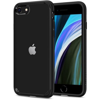 Pouzdro AppleMix SPIGEN Ultra Hybrid Apple iPhone 7 / 8 / SE 2020 / SE 2022 - plastové / gumové - černé / čiré – Zboží Mobilmania