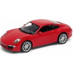 Welly Carrera Porsche 911 991 S Coupe červená 1:34 – Sleviste.cz