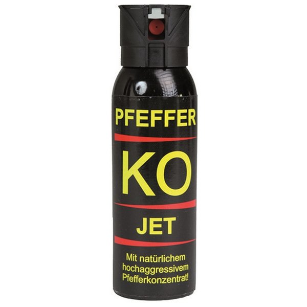 Pepřové spreje Mil-Tec Obranný pepřový sprej Pfeffer K.O. JET střela 100 ml