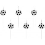 PartyDeco svíčky Fotbalové míče D_SCS-2
