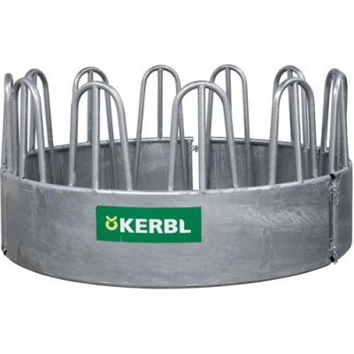 Kerbl Příkrmiště kruhové plné pro skot a koně pozinkované 220 cm 12 míst velké oblouky – Zboží Mobilmania