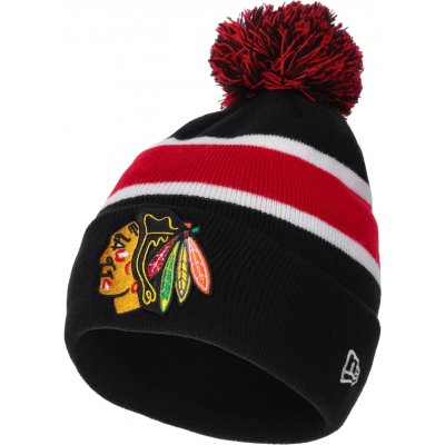 New Era CHICAGO BLACKHAWKS NHL JAKE BEANIE Černá Červená Mix – Hledejceny.cz