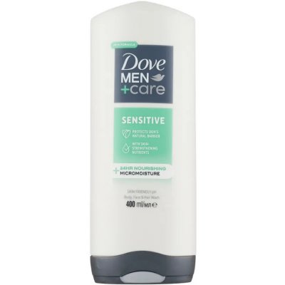 Dove Men+ Care Sensitive sprchový gel 400 ml – Zboží Dáma