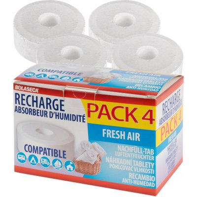 Bolaseca Náplň do pohlcovače vlhkosti Fresh Air 4 x 450 g – Sleviste.cz