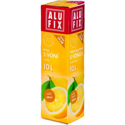Alufix pytle s uchy s vůní 10l 14µm 17 ks citron – Zbozi.Blesk.cz