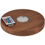 Shisharium Podstavec pod vodní dýmku Wood Brown – Zboží Mobilmania