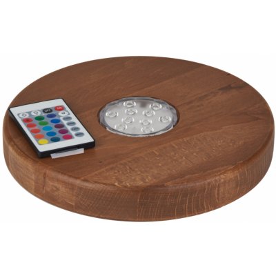 Shisharium Podstavec pod vodní dýmku Wood Brown – Zboží Mobilmania