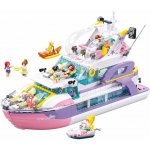 Sluban B1167 Velká luxusní jachta Annie – Zboží Dáma