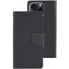 Pouzdro a kryt na mobilní telefon Apple Mercury na iPhone 15 Pro - Mercury, Fancy Diary Black/Black