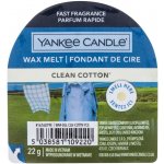 Yankee Candle Clean Cotton vonný vosk 22 g – Zboží Dáma