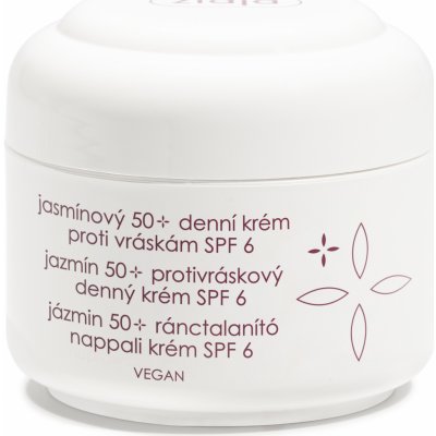 Ziaja Jasmín 50+ jasmínový noční krém proti vráskám spf 6 50 ml – Zboží Dáma