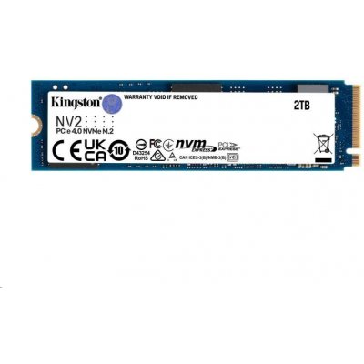 Kingston SSD 4TB (4000GB) NV2 M.2 2280 NVMe™ PCIe Gen (R: 3500MB/s; W: 2800MB/s) - SNV2S/4000G