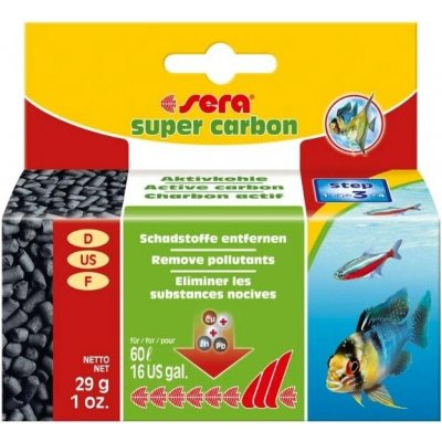 Sera – Super carbon 29 g – Sleviste.cz