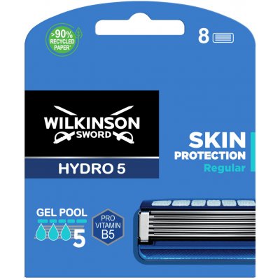 Wilkinson Sword Hydro5 Skin Protection Regular 8 ks – Hledejceny.cz