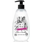 Riva Lilie a Vanilka krémové hydratační jemné tekuté mýdlo dávkovač 500 ml – Zboží Dáma