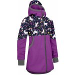 Unuo dívčí softshellový kabát s fleecem Street Žíhaná Tm. Modrá Lístečky – Sleviste.cz