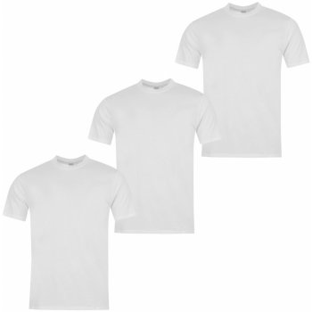 Donnay 3 Pack T Shirt Mens white