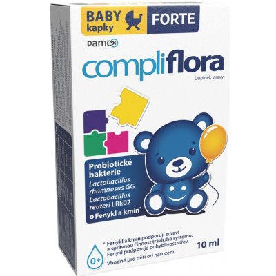 Pamex Pharmaceuticals Compliflora Baby Forte kapky 10 ml – Hledejceny.cz