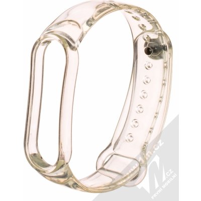1Mcz Transparent řemínek Xiaomi Mi Band 5/6/7 35058X – Zboží Mobilmania